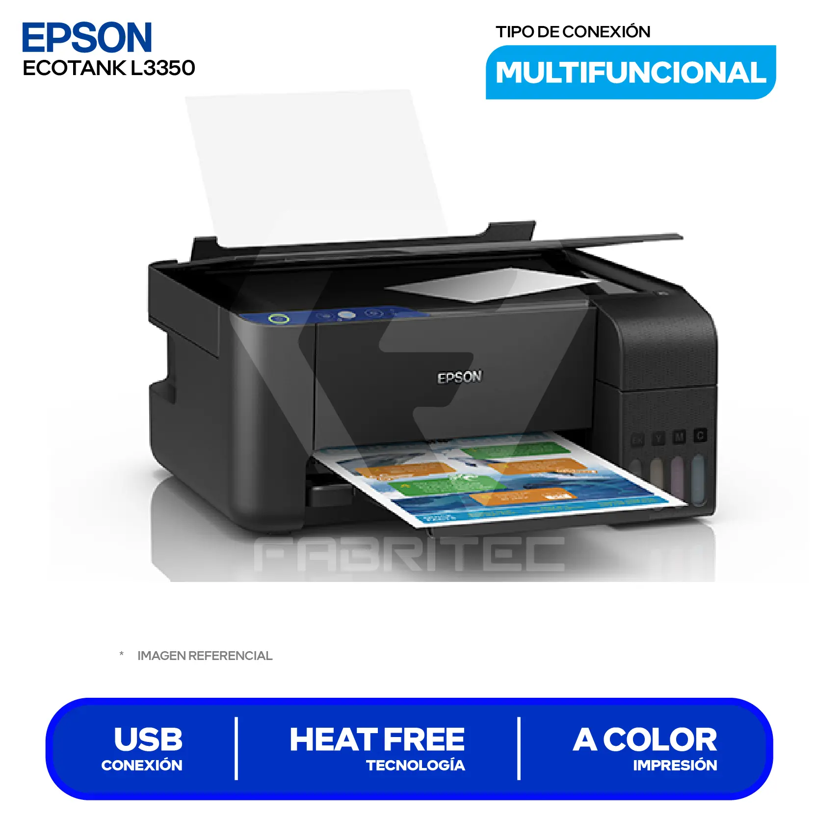 Impresora Multifuncional Epson EcoTank L3310 (C11CL61301)